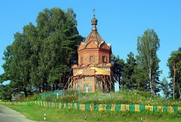 Часовня-усыпальница Римских-Корсаковых  в селе Мыщено – «Свет души»