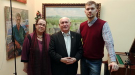 Эдуарда Сямёнавіч Ханка з юбілеем віншуе праграма «Творчы вечар» з Віктарам Кісцянём (відэа+аўдыё)