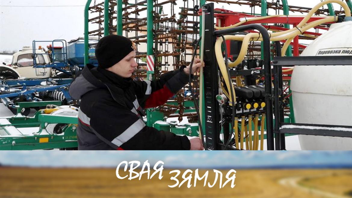 На фінішы рамонт пасяўной тэхнікі – «Свая зямля»