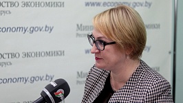 Замминистра экономики А. Никитина в интервью Белорусскому радио: «Основная задача – улучшить жизнь людей в регионах»