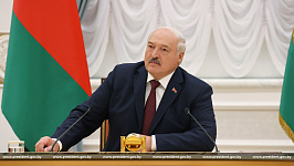 Встреча Президента с руководителями делегаций, участвующими в 19-м заседании Совещания руководителей органов безопасности и разведывательных служб государств - участников СНГ